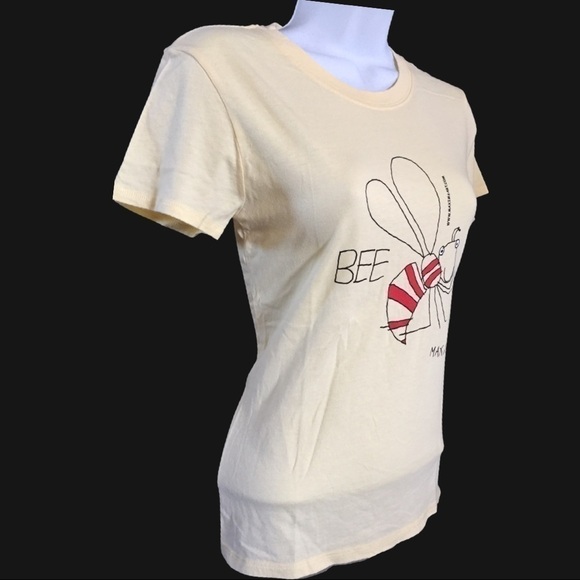 hyp from Maximsart Bee yellow t-shirt silkscreen - Picture 2 of 3